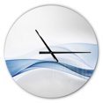 thumbnail image 1 of Designart '3D Wave of Water Splash ' Modern wall clock, 1 of 4