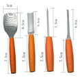 thumbnail image 2 of 4pcs Pumpkin Carving Tool Set Halloween Pumpkin Carving Kit Carving Knife, 2 of 2