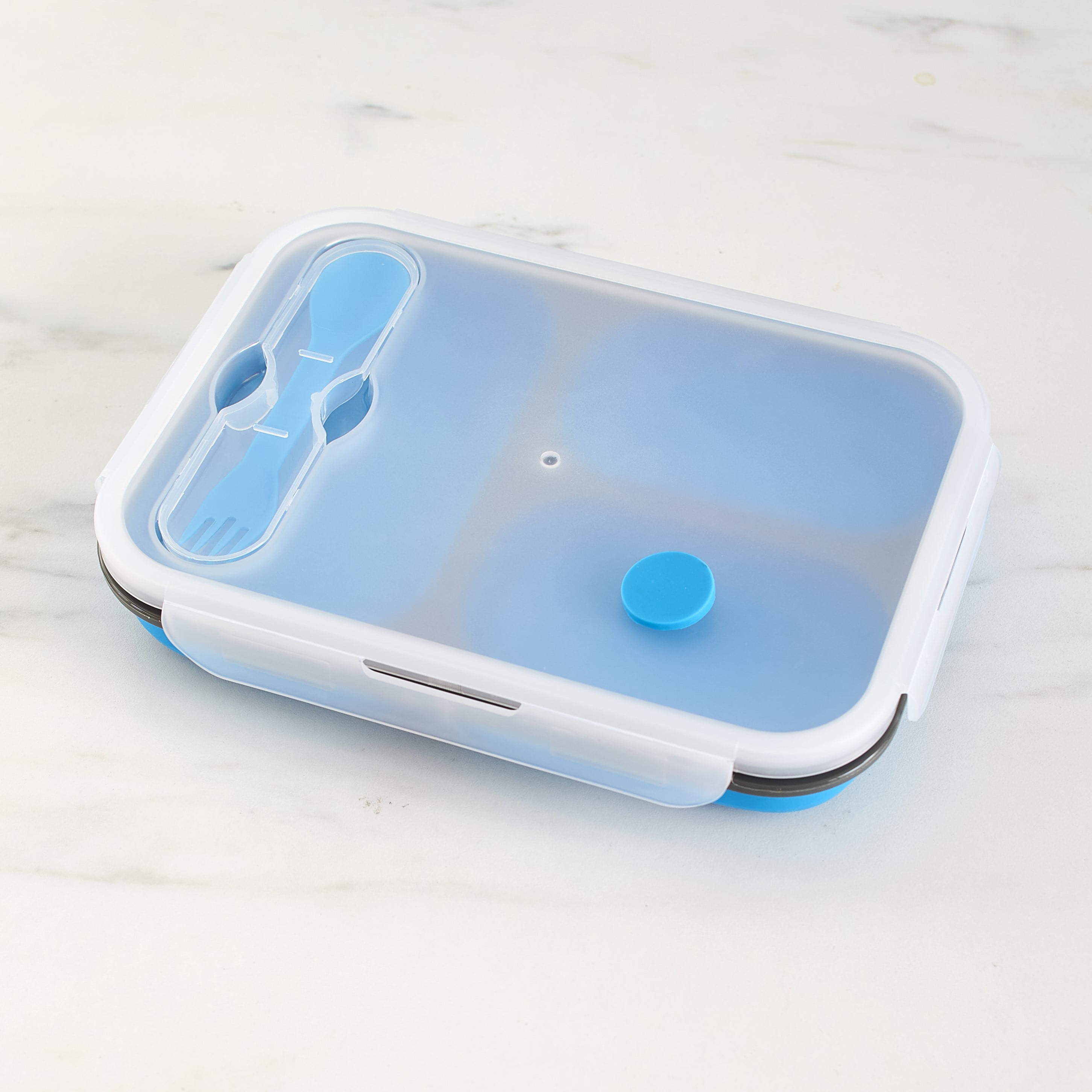 Lunch on the Go Microwave Safe Storage Container with Top Steam Vent