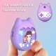 thumbnail image 5 of Funda de silicona para Tamagotchi Pix, bonita funda protectora de dibujos animados, impermeable, anticaídas, diseño de arcoíris (solo funda), azul, 5 of 5