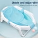 thumbnail image 4 of Soporte para asiento de Baño Para Bebé, Antideslizante, Universal, Desmontable, Rojo Para Baañera, Eslinga, Malla de Ducha para Recién Nacidos y Bebés, 4 of 7