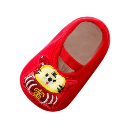 

WZHKSN Baby Boys Girls Toddler Red Sports Shoes L