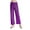 Purple, variant on Haitryli Kids Girls Sequins Wide Leg Pants Metallic Dance Pants Jazz Hip Hop Disco Ballroom Costume Dancewear Hot Pink 8