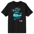 thumbnail image 5 of Willy Wonka & The Chocolate Factory Have A Nice Trip Men's Black T-shirt-Large, 5 of 6