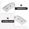 thumbnail image 6 of OUNONA Milling Machine Scale Ruler Plastic Angle Measurement Grinding 1Set, 6 of 7