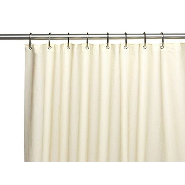 Royal Bath Extra Long And Heavy 10 Gauge Peva Non Toxic Shower Curtain Liner With Metal Grommets 72 X 84 Ivory Com Peva Non Toxic Shower Curtain Liner, Extra Long Fabric Shower Curtain Liner 72×78