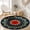 Color 3, variant on SPXUBZ Round Velvet Area Rug Classic Navy Blue White Mandala Circular Floor Mat Soft Medallion Accent Carpet for Bedroom Living Room Boho Home Decor Non-Slip Modern Throw Rugs