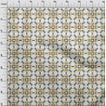 thumbnail image 3 of oneOone Cotton Poplin Fabric Geometric Ikat Decor Fabric Printed BTY 42 Inch Wide, 3 of 4