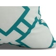 thumbnail image 2 of Simply Daisy, 20" x 20" Square in St. Louis, Geometric Print Outdoor Pillow, Blue, 2 of 2