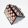 thumbnail image 1 of Tablero de ajedrez magnético, juego de mesa de ajedrez de 25 cm x 25 cm, 1 of 1