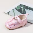 thumbnail image 5 of Zanarzt Princess Shoes for Baby Baby Girls Mary Jane Flats with Bowknot Flowers Princess Wedding Dress Ballet Shoes Non-Slip Toddler First Walkers Pink,US 5, 5 of 9