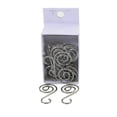 thumbnail image 2 of Old World Christmas 1.75 Inches Tall S Hooks Silver Metal Spiral Ornament Hanger 14105., 2 of 3