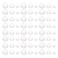 thumbnail image 1 of Miangastore Autocollant Carte Fond Plat Convexe Rond 350 Pcs 0.2X0.2in, 1 of 9