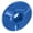 Blue, variant on BIMZUC Premium Aluminum Bike Front Fork Headset Cover - Threadless Stem Top Cap Bowl Set for MTB, Mountain, and Road Bicycles, Lightweight Cycling Accessory, Black