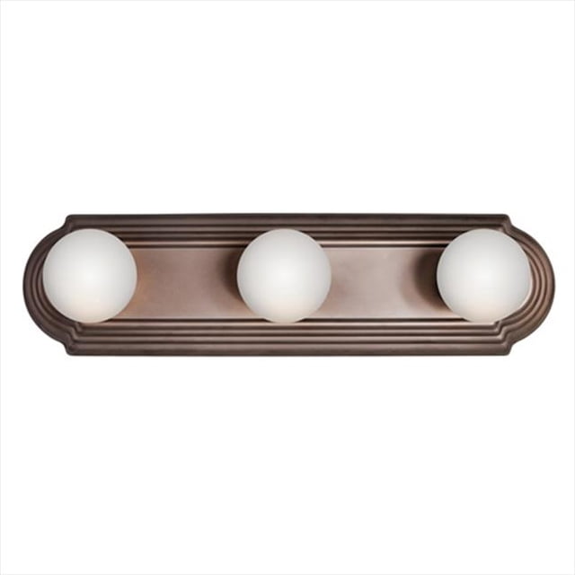 Kichler Builder 5003TZ 3 Light Bath Strip in Tannery Bronze