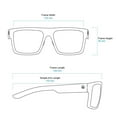 thumbnail image 4 of LEUPOLD Becnara Matte Black/Gloss Black Frame, Shadow Gray Flash Lens Sunglasses (179102), 4 of 6