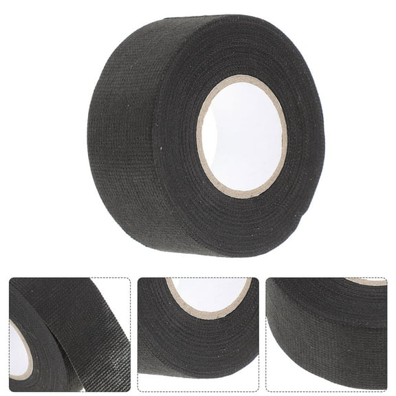 NIYANGLE Car Fabric Tape Black 1 Roll 59X1.3X0.1In