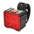 thumbnail image 2 of Siruishop 2x Light USB Rechargeable Taillight Super Bright Bike Headlight 4 Lamp Beads Red Light, 2 of 8
