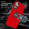 thumbnail image 4 of Galaxy S24 Plus Case for Samsung Galaxy S24 Plus Case  Grade Shockproof Built-in Ring Holder Kickstand Car Mount  Heavy Duty Protective Case for Galaxy S24+ Plus Phone Case (Red), 4 of 15