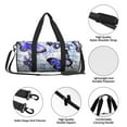 thumbnail image 6 of Haiem Butterflies Pattern Gym Bag for Women Men, Waterproof Travel Duffel Bags, Personal Item Travel Bag Weekender Bag with Shoes Compartment & Wet Pocket, 6 of 8