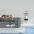 thumbnail image 2 of Estatua de , escultura de animal, figura decorativa para estantería moderna y creativa, ideal para interiores, chimenea, escritorio o como r, 2 of 8