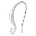 thumbnail image 1 of Ruiboury Cintre à Boucles d'Oreilles Style Moderne pour Femmes Portable Réutilisable Crochet d'Oreille Anti-Chute Accessoire de Bricolage Argent, 1 of 7