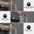 thumbnail image 3 of Grifo de cocina AIMADI Waterfall con rociador desplegable, 3 of 7
