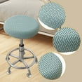 thumbnail image 6 of CarpNettore Round Bar Stool Cover Practical Soft Chair Seat Protector Stool Cushion Barstool For 37cm to 48cm, 6 of 9