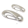 thumbnail image 2 of Greeniant Mosquetón de resorte en forma de huevo, multifuncional, para senderismo, Camping, cinturón, Clips de aparejo ligeros, hebilla de resorte de Deportes acuáticos Blanco 50 mm Greeniant OD031917-01B, 2 of 6