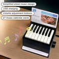 thumbnail image 4 of 15 Keys Piano Calendar Singer 2025 Regalo Jugable para Fanáticos, 4 of 9