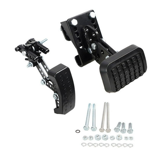 Extensores de gas y freno extensiones de pedal reemplazar ajustable para conductores cortos