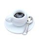 thumbnail image 1 of KAKOWELY Mini escena de casa Modelo de taza de café Mini modelo de taza de café Mini decoración de casa, 1 of 4