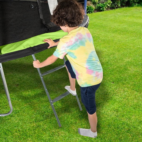 Jumpking Outdoor Two Step Trampoline Ladder For Frame Up to 36