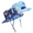 2 Pack Bule Whale & Sea Club, variant on Beach Baby Sun Hat UPF 50+ Sun Protection Wide Brim Summer Baby Boy Bucket Hats Cute Toddler Sun Hats for Boy Blue S