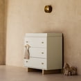 thumbnail image 4 of Storkcraft Texas 3 Drawer Chest with Removable Infant Changing Topper, Frosted Oat with Driftwood, 4 of 15