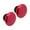 Red, variant on Origin8 Alloy MTB Push-In Bar End Plugs Push-In Anodized Black