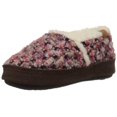 thumbnail image 1 of ACORN Girls' L'il Jam Moc Slipper, Raspberry, 10-11 Standard Width US Little Kid, 1 of 4