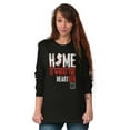 thumbnail image 4 of New Jersey Home is Where the Heart Is Long Sleeve TShirt Men Women Brisco Brands M, 4 of 6