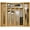 Natural, variant on Large Bamboo Kitchen Utensil Drawer Organizer Expandable Flatware Silverware Tray Adjustable Cutlery Drawer Organizer Divider Insert Wood Silverware Utensil Holder Tray Spoon and Fork Organizer