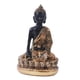 thumbnail image 3 of Estatua de Buda sentado, figura de meditación hecha de resina, escultura de Buda, decoración de mesa para estudio, fiestas, decoración de cumpleaños, 3 of 7