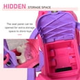 thumbnail image 6 of Aosom 3 in 1 Push Car, Sliding Car with Horn Music Light, Pink, 6 of 10