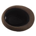 thumbnail image 4 of Men‘s Breathable Linen Top Hat Outdoor Straw Sun Hat Jazz Hat Black, 4 of 5