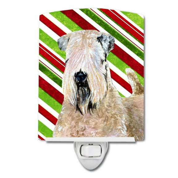 Wheaten Terrier Soft Coated Christmas Ceramic Night Light