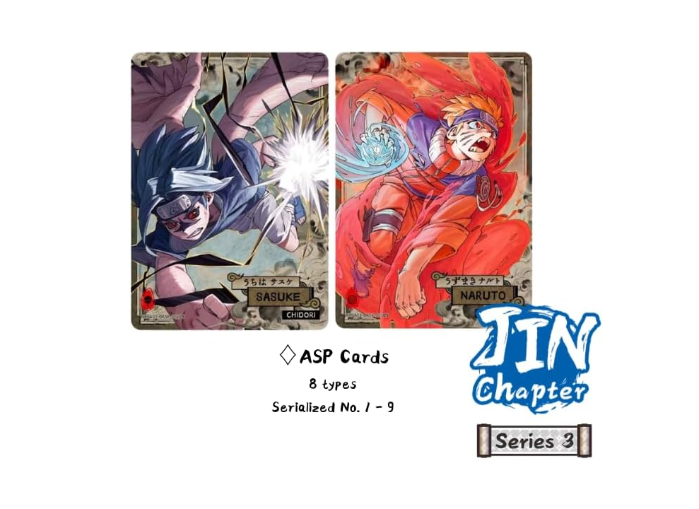 KAYOU Naruto Smriti Collectible Card Chapter Jin English Series 3