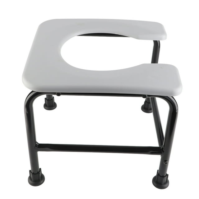 Silla Con Cómoda Portátil, Silla Con Cómoda Junto A La Cama, Estructura Estable, Fácil Limpieza, Asiento Estándar, Para Ancianos Y Mujeres Embarazadas, Taburete De Baño