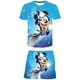 thumbnail image 2 of Conjuntos de ropa de niña de Mickey Mouse de Disney, nuevas camisetas de verano + pantalones cortos, trajes, ropa, disfraces de dibujos animados, trajes de 1 a 14 años, Old12T Gao Jinjia LED, 2 of 2