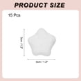 thumbnail image 2 of 15Pcs Felt Star for Crafts, White Sewing Pom Poms Handmade Wool Felt Sheets 1.2" for DIY Arts and Crafts, 2 of 6