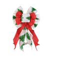 thumbnail image 2 of Adornos navideños, decoraciones navideñas, regalos de Navidad, adorno navideño de lazo para el árbol de Navidad., 2 of 6