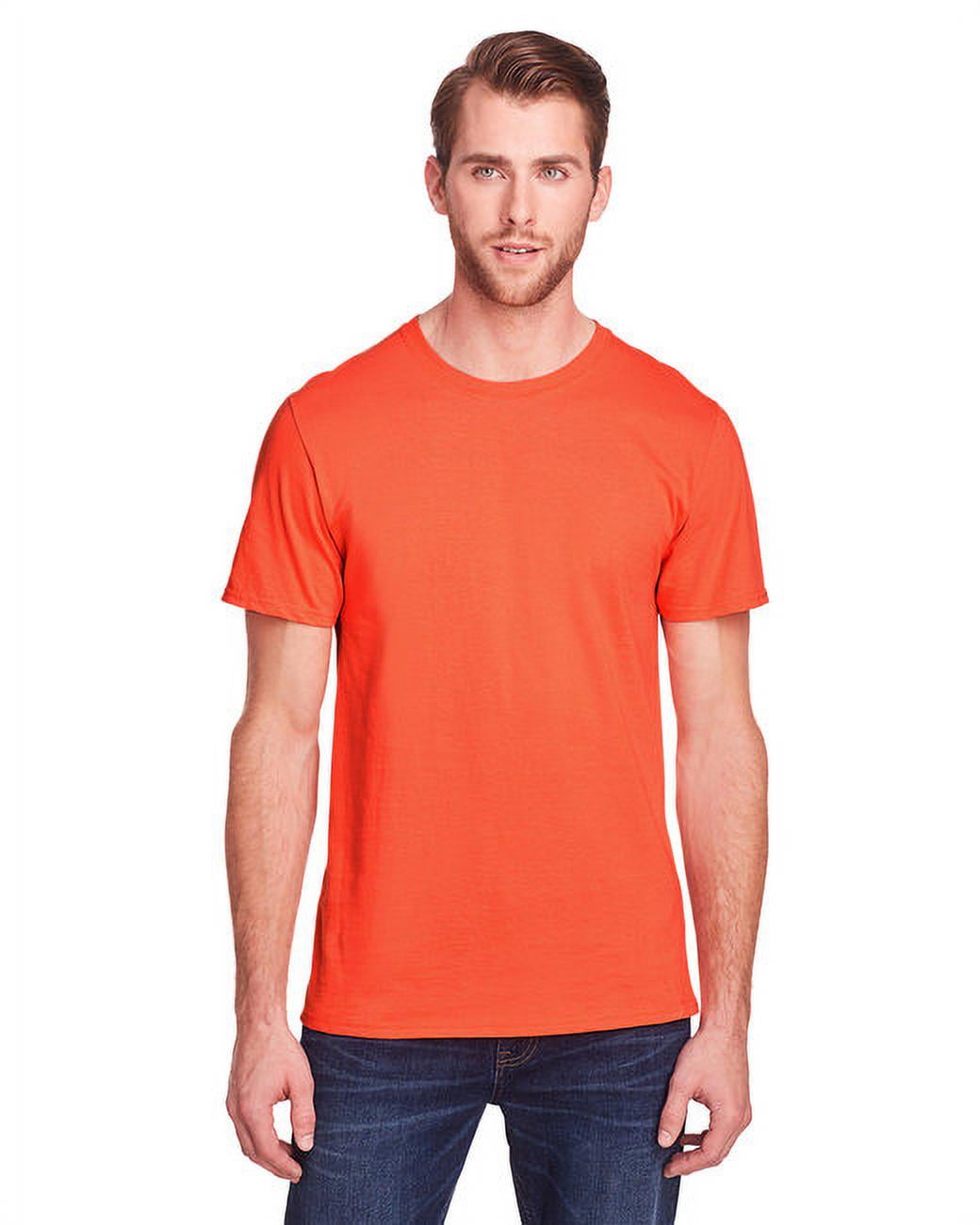 Fruit of the Loom - Unisex Iconic T-Shirt - IC47MR - Burnt Orange ...