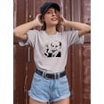thumbnail image 2 of Italy's Puppeteer T-Shirt Women -Wilfred Hildonen Designs, Female XX-Large, 2 of 4